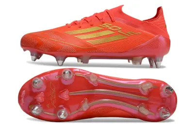 Adidas F50 Elite SG - Red/Bright Red/Shiny Gold