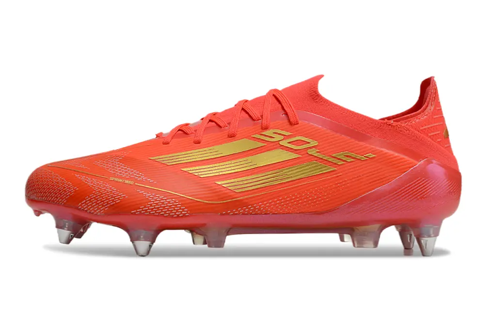 Adidas F50 Elite SG - Red/Bright Red/Shiny Gold