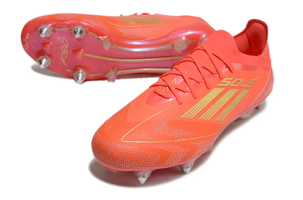 Adidas F50 Elite SG - Red/Bright Red/Shiny Gold