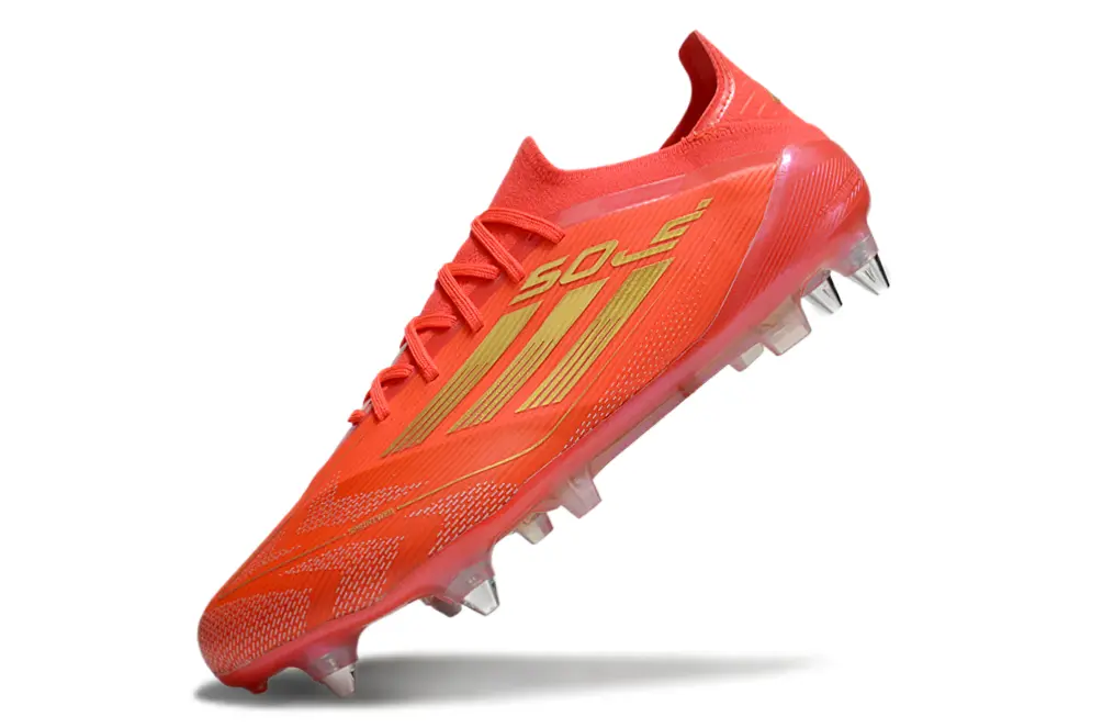 Adidas F50 Elite SG - Red/Bright Red/Shiny Gold