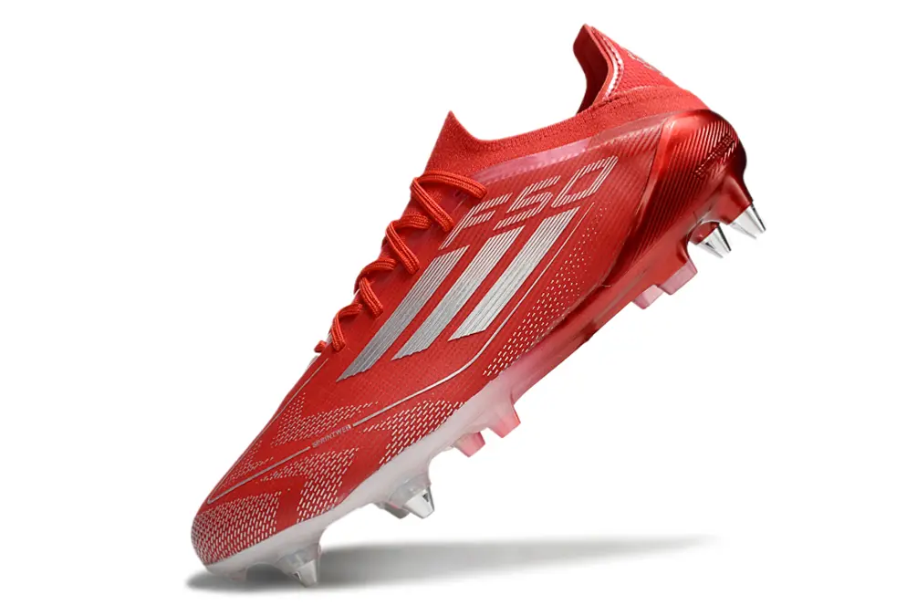 Adidas F50 Elite SG - Red/Fiery Red/Metallic Silver