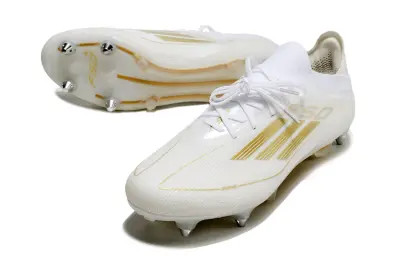 Adidas F50 Elite SG - White/Metallic Gold/Classic White
