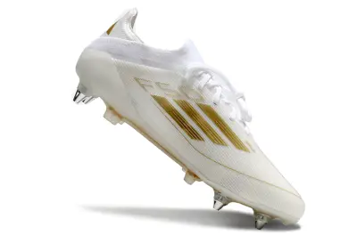 Adidas F50 Elite SG - White/Metallic Gold/Classic White