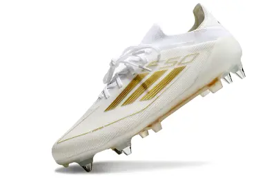 Adidas F50 Elite SG - White/Metallic Gold/Classic White