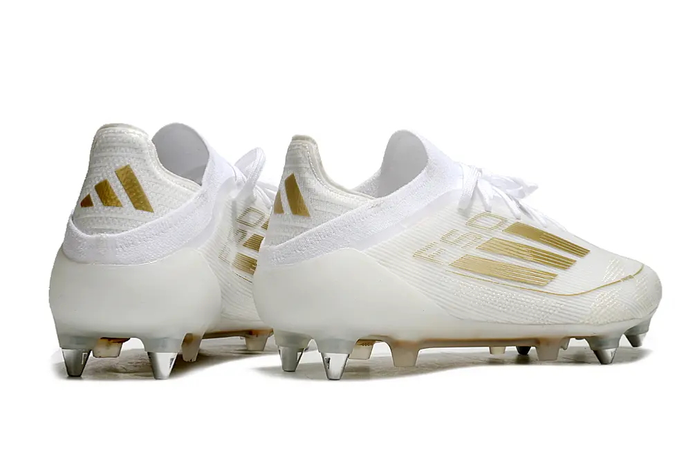 Adidas F50 Elite SG - White/Metallic Gold/Classic White