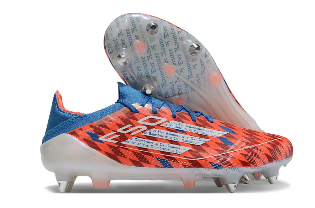 Thomas Müller x Adidas F50 Elite SG - Red/Bright Orange/Blue