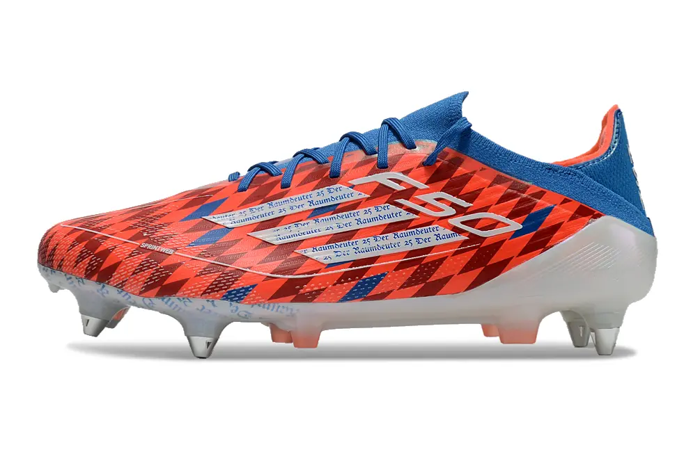 Thomas Müller x Adidas F50 Elite SG - Red/Bright Orange/Blue