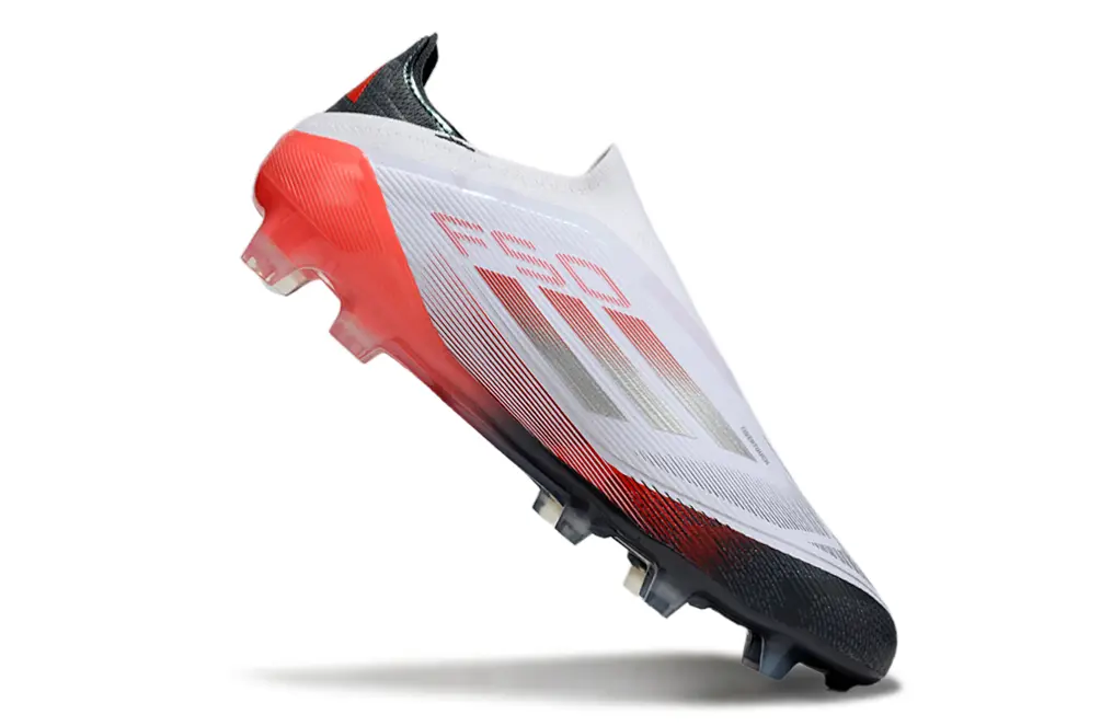 Adidas F50 Elite Laceless FG - White/Electric Red/Black
