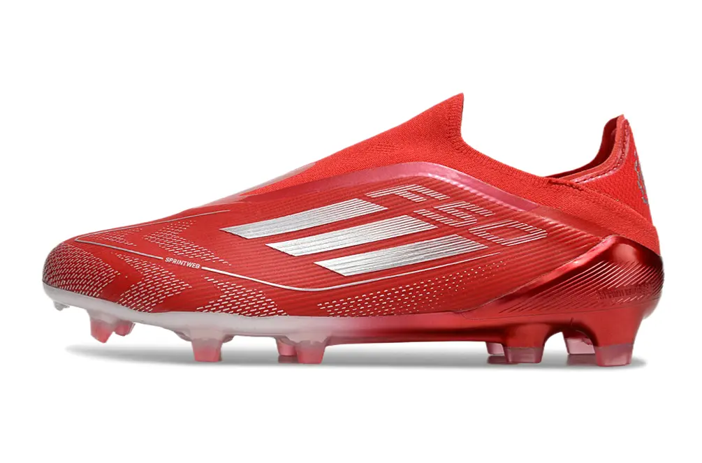 Adidas F50 Elite Laceless FG - Red/Scarlet Blaze/Crimson Glow