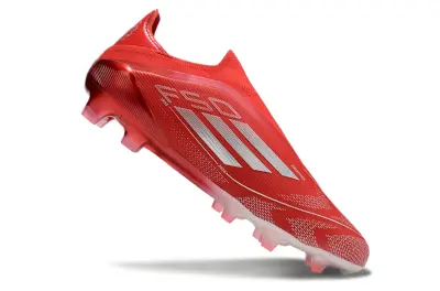 Adidas F50 Elite Laceless FG - Red/Scarlet Blaze/Crimson Glow