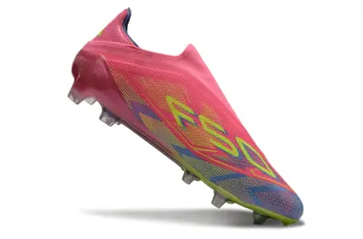 Adidas F50 Elite Laceless FG - Pink/Electric Pink/Lime Green