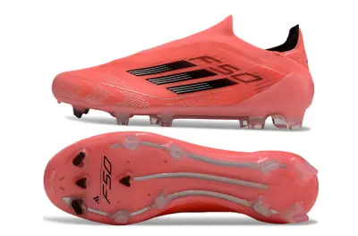 Adidas F50 Elite Laceless FG - Pink/Bright Coral/Jet Black