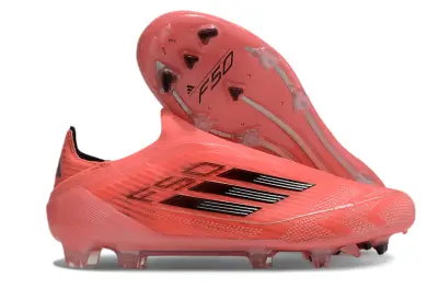 Adidas F50 Elite Laceless FG - Pink/Bright Coral/Jet Black