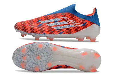 Thomas Müller x Adidas F50 Elite Laceless FG - Red/Electric Blue/Safety Orange