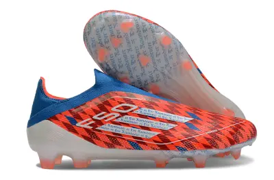 Thomas Müller x Adidas F50 Elite Laceless FG - Red/Electric Blue/Safety Orange