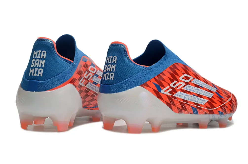 Thomas Müller x Adidas F50 Elite Laceless FG - Red/Electric Blue/Safety Orange