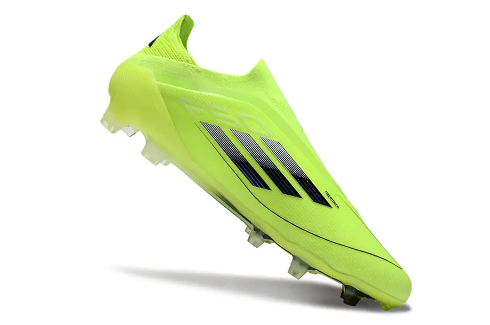 Adidas F50 Elite Laceless FG - Lime/Vibrant Lime/Black