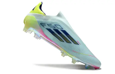 Adidas F50 Elite Laceless FG - Aqua/Neon Yellow/Fantasy Pink