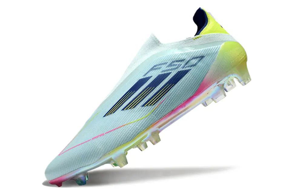 Adidas F50 Elite Laceless FG - Aqua/Neon Yellow/Fantasy Pink