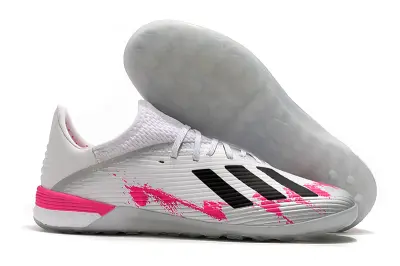 Adidas X 19.1 IC - White/Electric Pink/Black