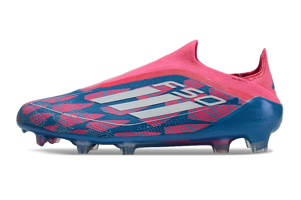 Adidas F50 Elite Laceless FG - Pink/Electric Pink/Deep Blue