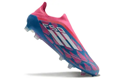Adidas F50 Elite Laceless FG - Pink/Electric Pink/Deep Blue