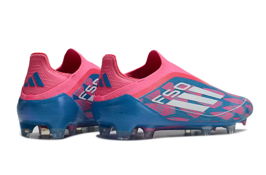 Adidas F50 Elite Laceless FG - Pink/Electric Pink/Deep Blue