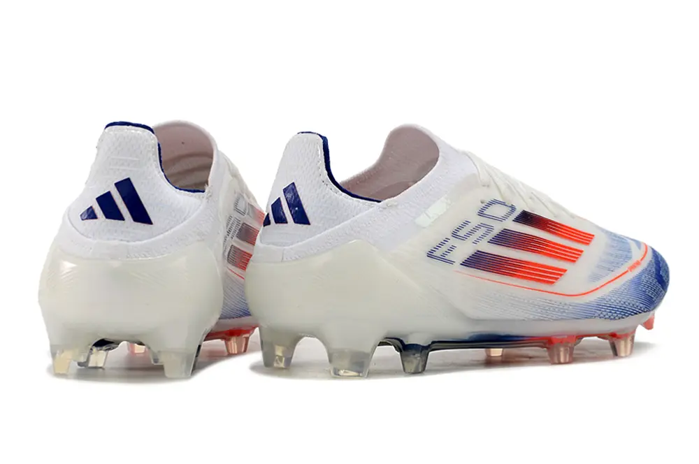 Adidas F50 Elite FG - White/Electric Blue/Sunset Orange
