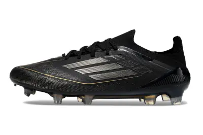 Adidas F50 Elite FG - Black/Gold/Black
