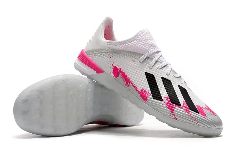 Adidas X 19.1 IC - White/Electric Pink/Black