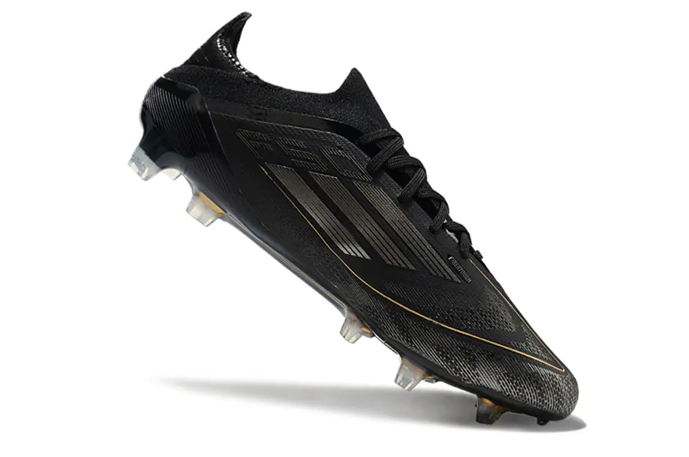 Adidas F50 Elite FG - Black/Gold/Black