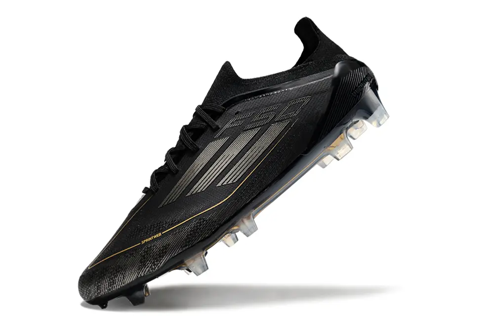Adidas F50 Elite FG - Black/Gold/Black