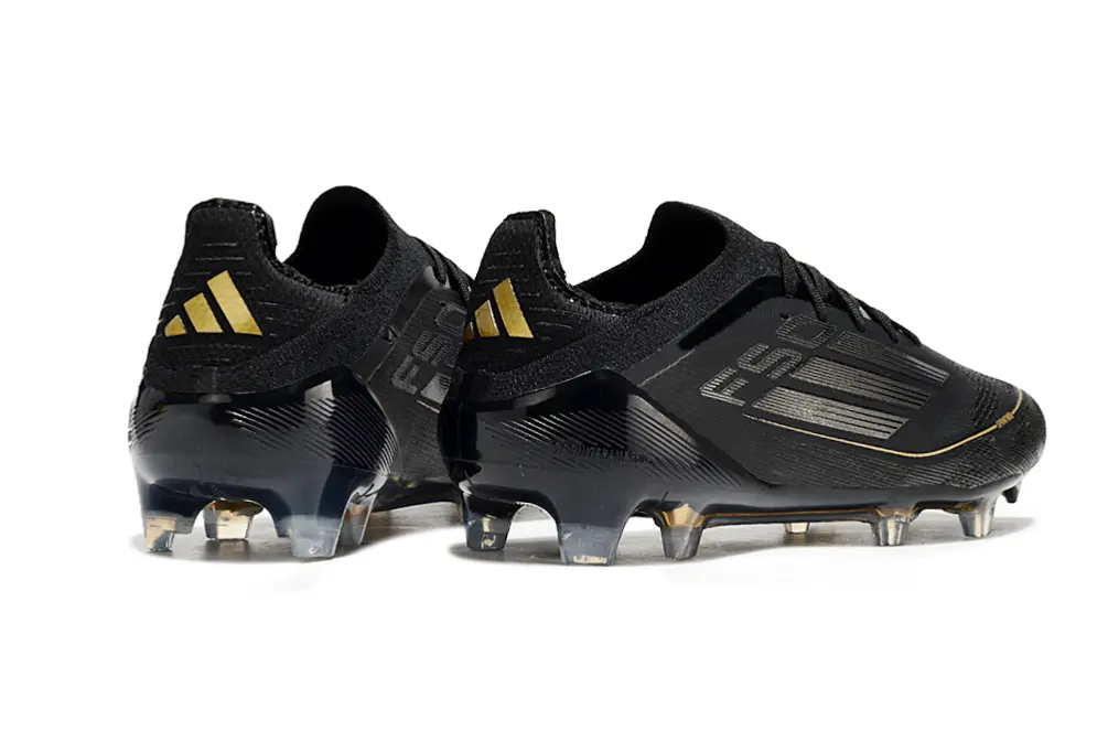 Adidas F50 Elite FG - Black/Gold/Black