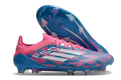 Adidas F50 Elite Laceless FG - Pink/Vibrant Pink/Cool Blue