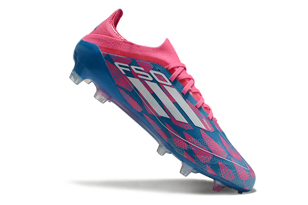 Adidas F50 Elite Laceless FG - Pink/Vibrant Pink/Cool Blue