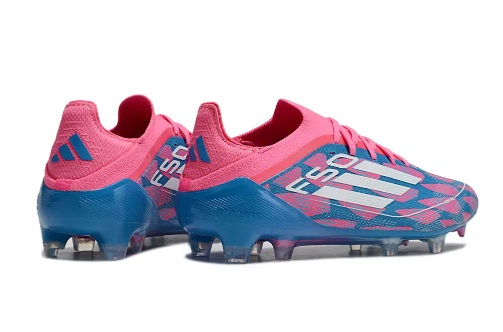 Adidas F50 Elite Laceless FG - Pink/Vibrant Pink/Cool Blue