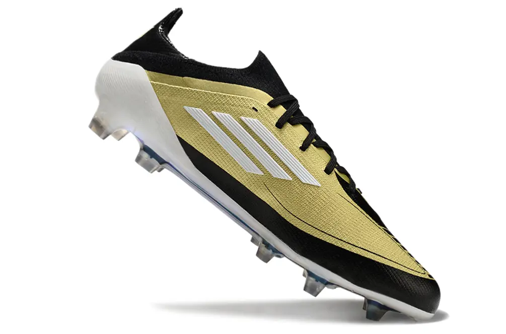 Messi x Adidas F50 Elite FG - Black/Metallic Gold/White