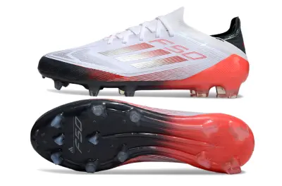 Adidas F50 Elite FG - White/Crimson Blaze/Shadow Black