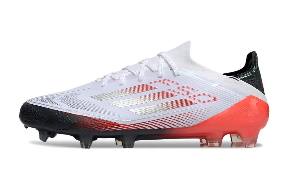 Adidas F50 Elite FG - White/Crimson Blaze/Shadow Black