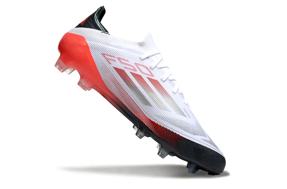 Adidas F50 Elite FG - White/Crimson Blaze/Shadow Black