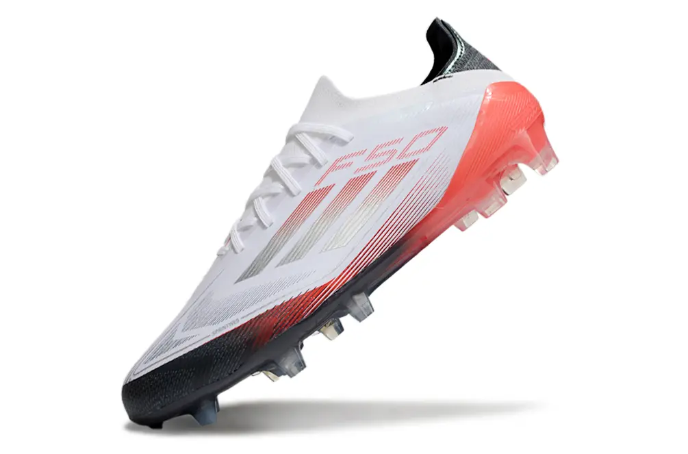 Adidas F50 Elite FG - White/Crimson Blaze/Shadow Black
