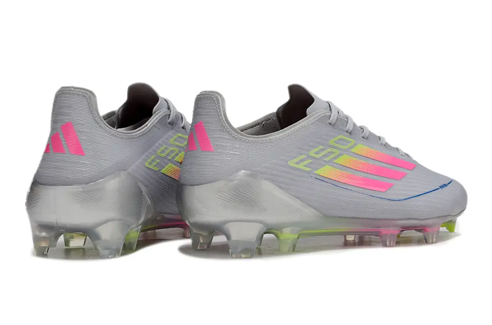 Adidas F50 Elite FG - Gray/Neon Pink/Spring Green
