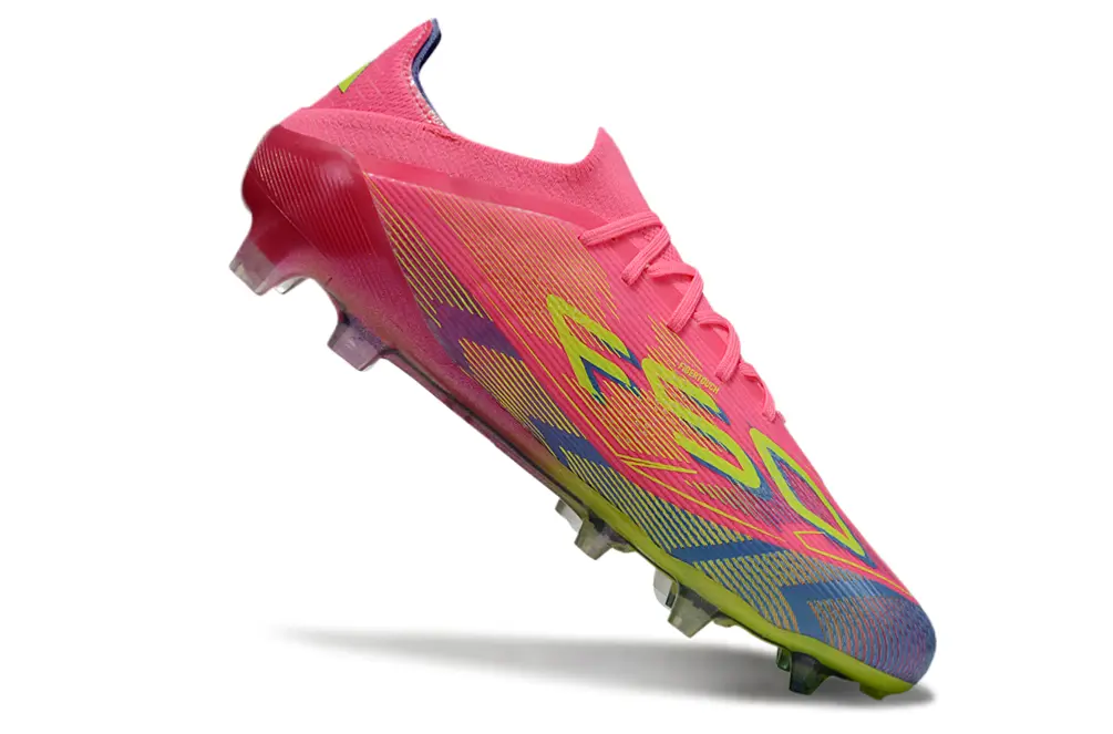 Adidas F50 Elite FG - Pink/Neon Yellow/Blue