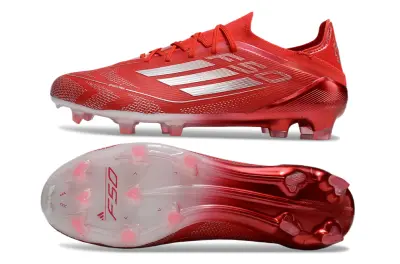 Adidas F50 Elite FG - Red/Vibrant Crimson/Glossy Silver