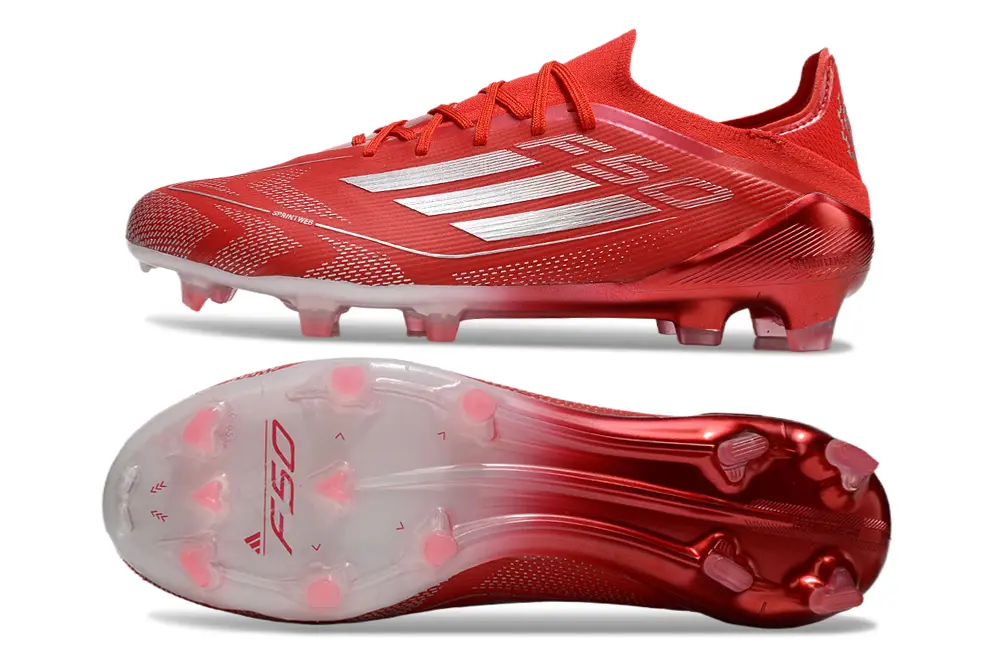 Adidas F50 Elite FG - Red/Vibrant Crimson/Glossy Silver
