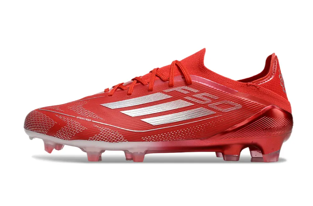 Adidas F50 Elite FG - Red/Vibrant Crimson/Glossy Silver