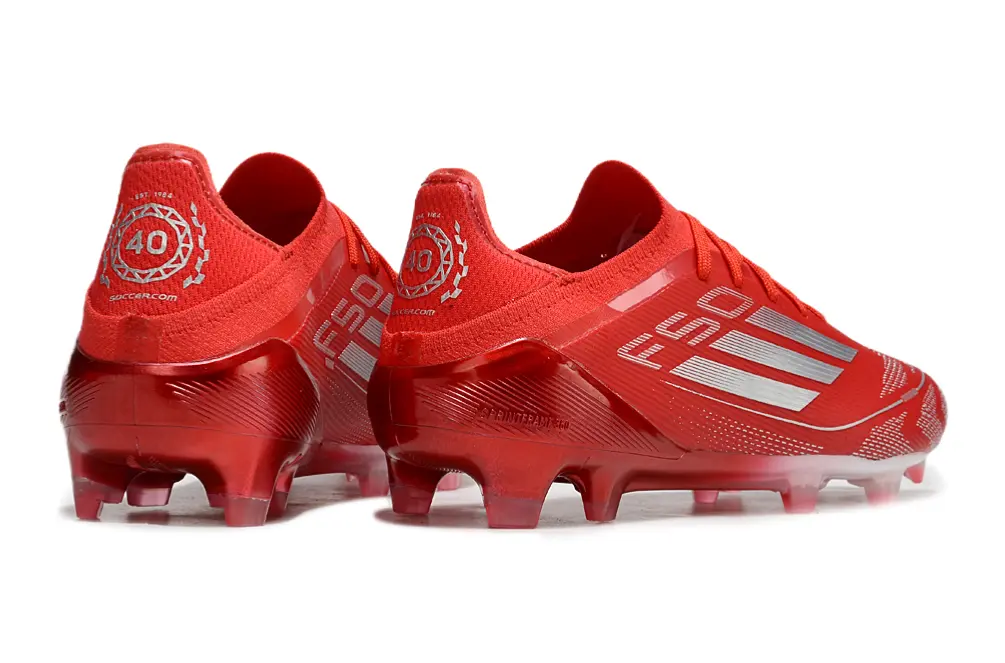 Adidas F50 Elite FG - Red/Vibrant Crimson/Glossy Silver