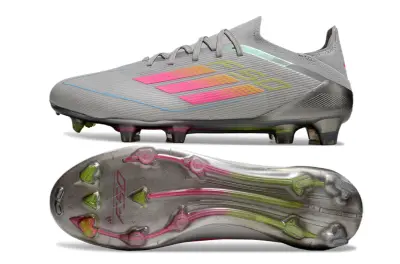 Adidas F50 Elite FG - Gray/Electric Pink/Luminous Yellow