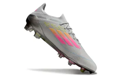 Adidas F50 Elite FG - Gray/Electric Pink/Luminous Yellow