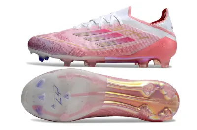 Lamine Yamal x Adidas F50 Elite FG - Pink/Pastel Pink/Soft White
